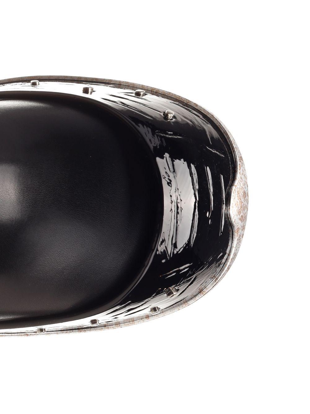 Al Duca D'Aosta Alexander Mcqueen Stivali Stile Zoccolo in Nero Convenienza