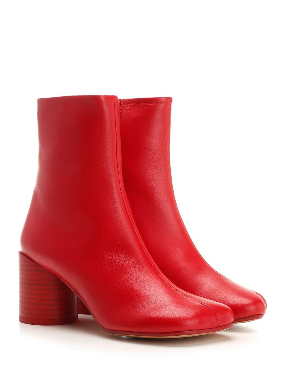 Al Duca D'Aosta Mm6 Maison Margiela Stivaletti in nappa Offerta