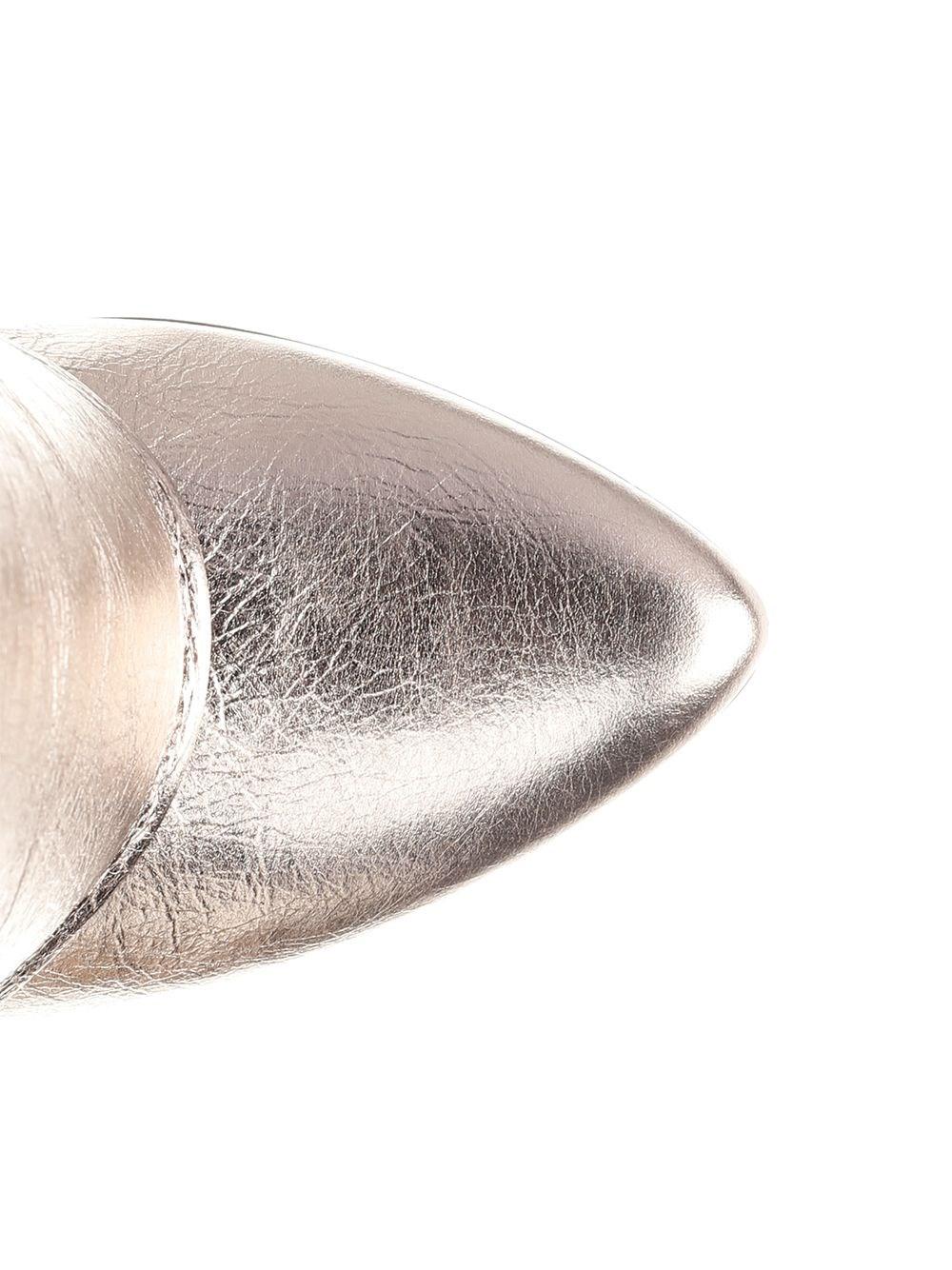 Al Duca D'Aosta Givenchy Stivali "Shark Lock" dusty gold Online