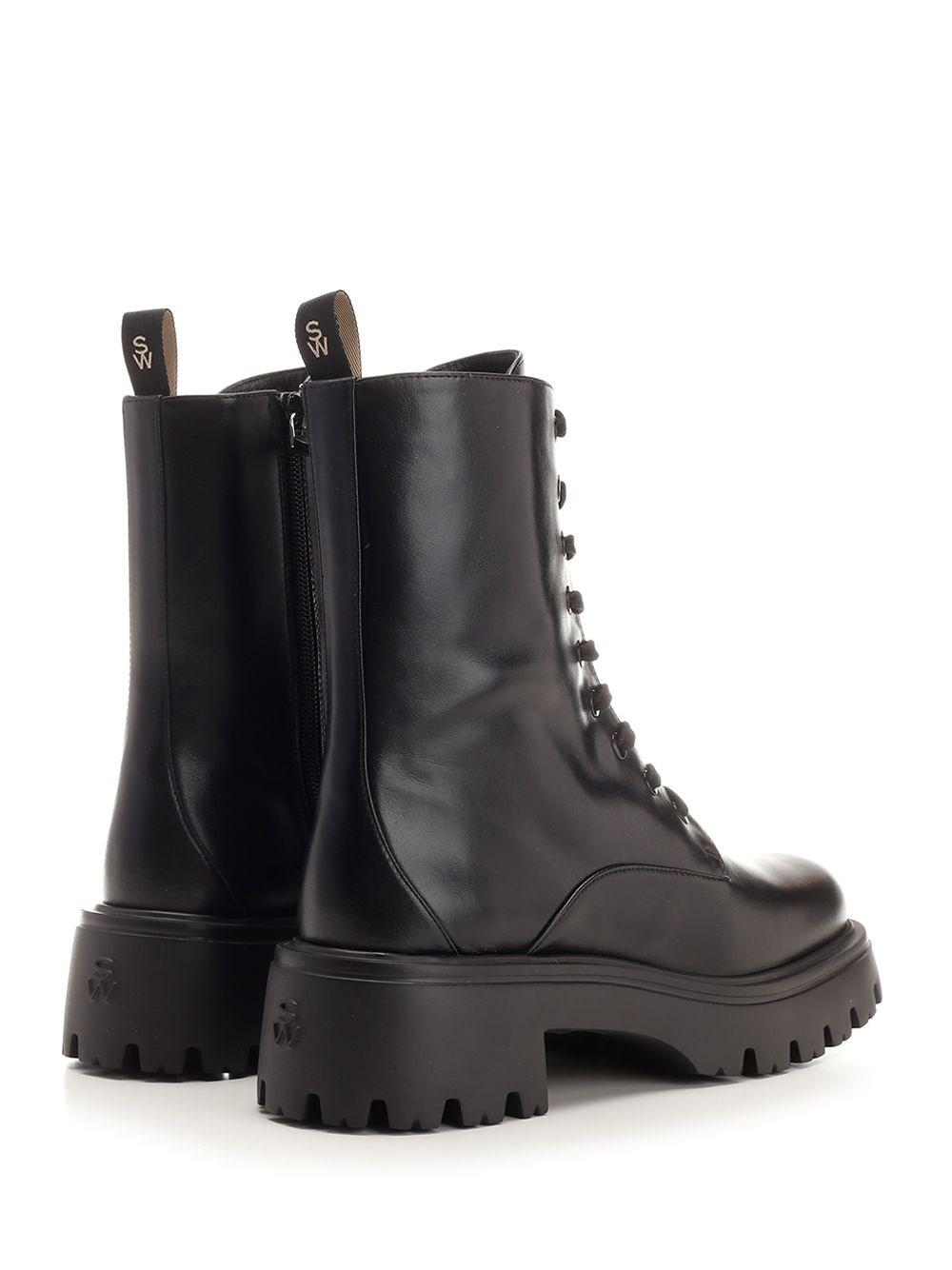 Al Duca D'Aosta Stuart Weitzman Anfibio "Emerson" in pelle In Vendita
