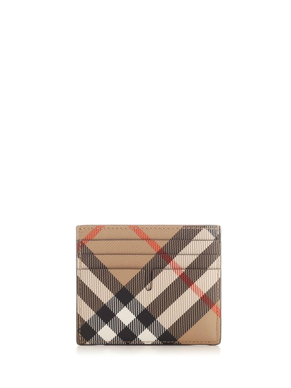 Al Duca D'Aosta Burberry Porta carte di credito Check