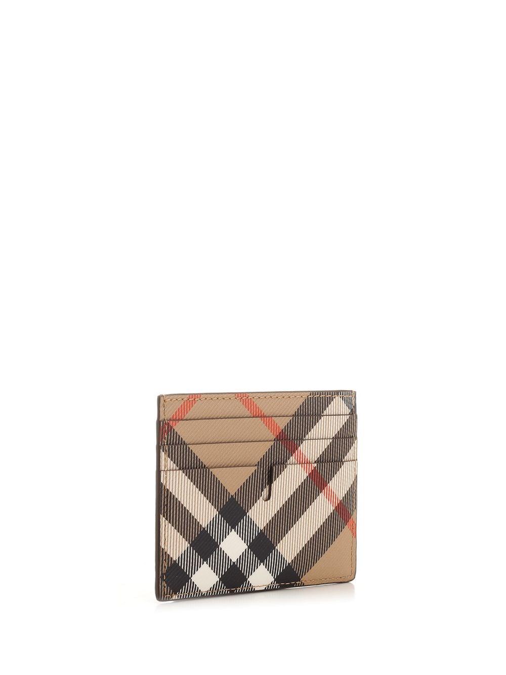 Al Duca D'Aosta Burberry Porta carte di credito Check Offerta Giorno del Papà
