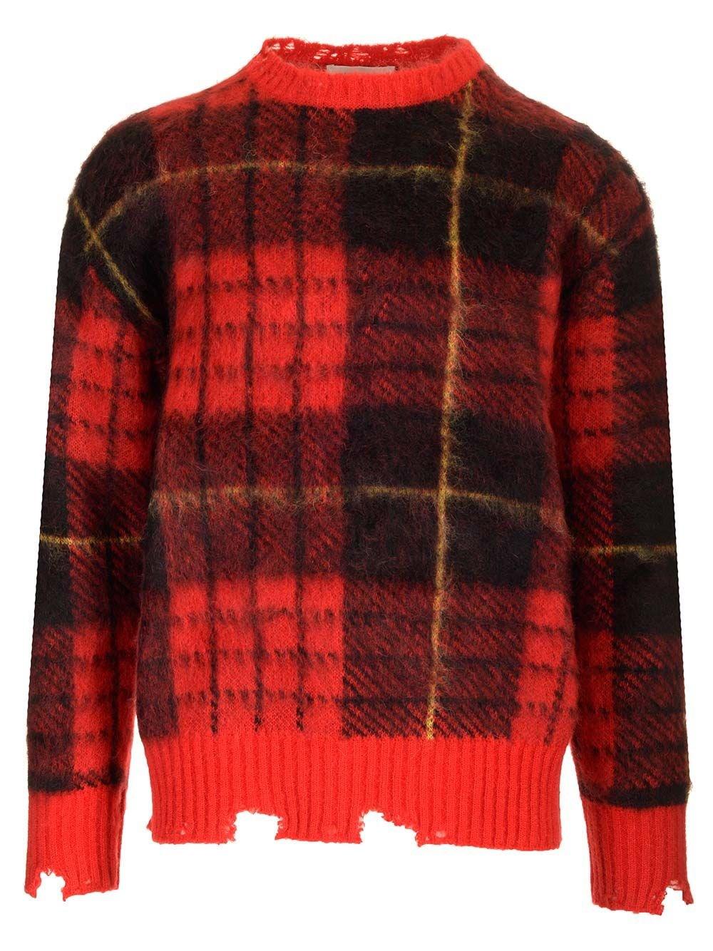 Al Duca D'Aosta Alexander Mcqueen Maglia tartan oversize Lightning offer