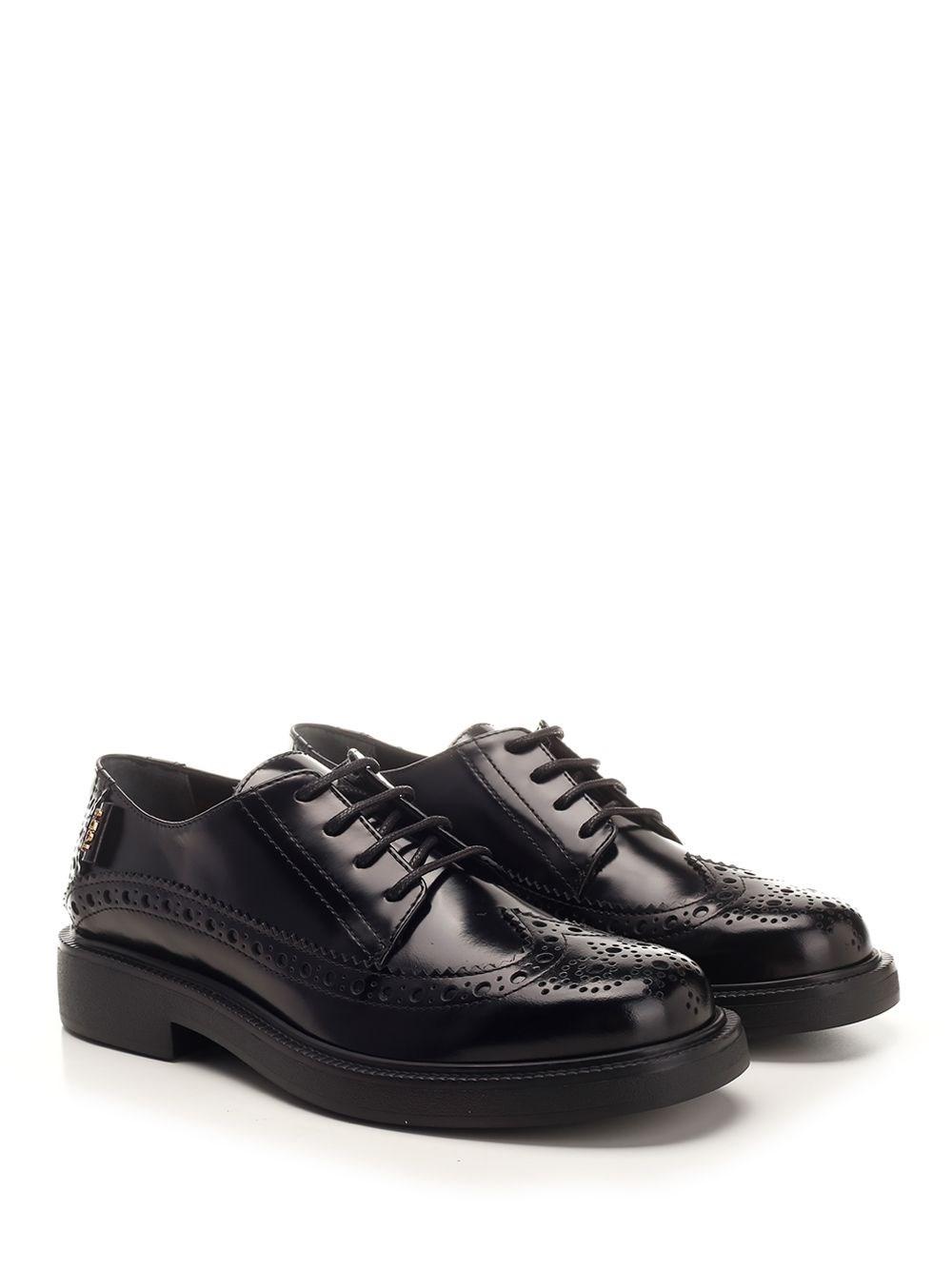 Al Duca D'Aosta Tod's Brogue in vitello spazzolato Sconti VIP