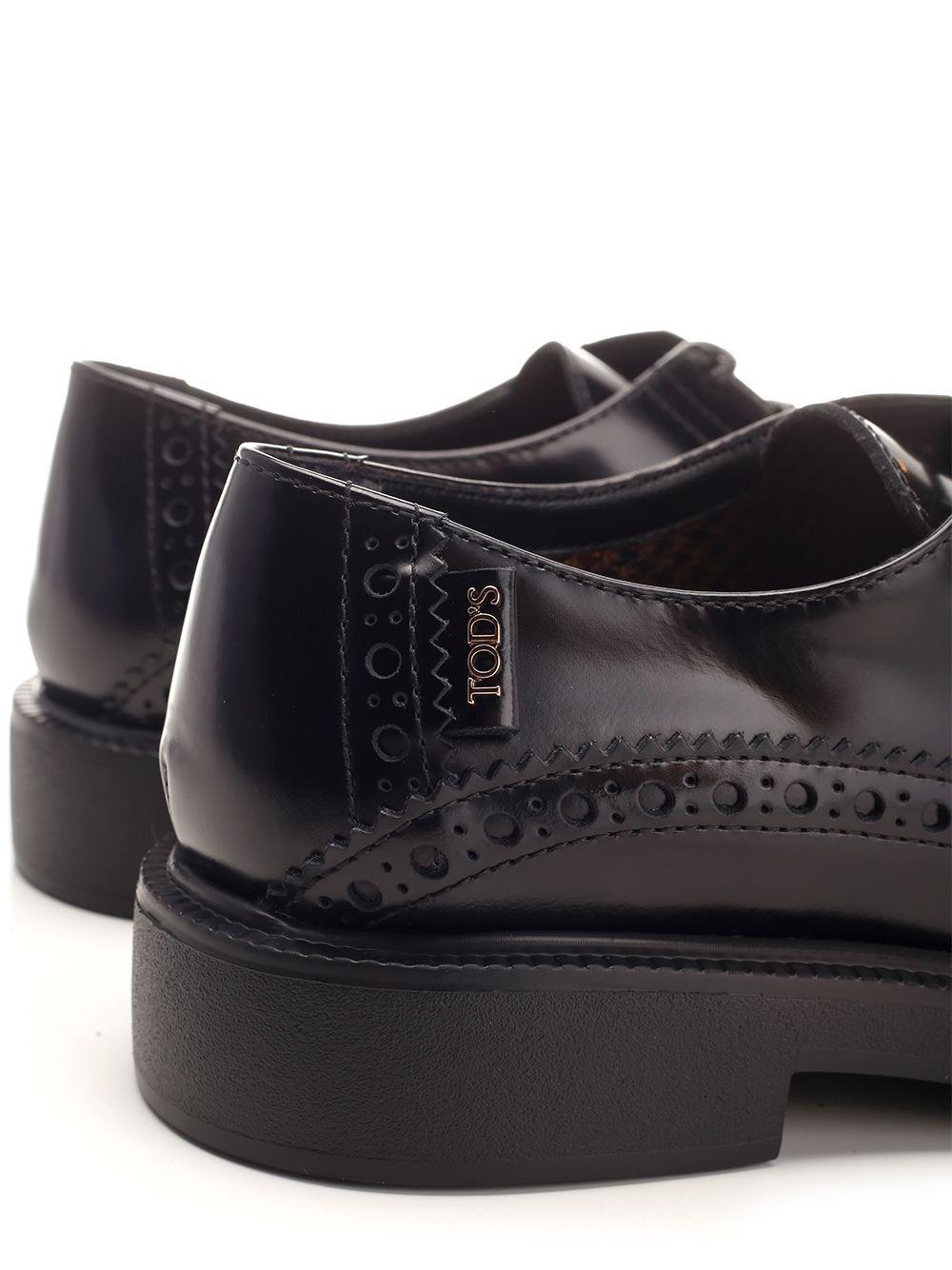 Al Duca D'Aosta Tod's Brogue in vitello spazzolato Sconti VIP